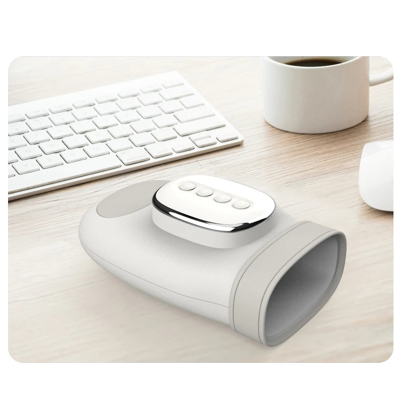 Hand Massager with Airbag Compression Finger Wrist Palm Massage Machine Vibration Glove for Hand Muscle Relax Gift for Men Women